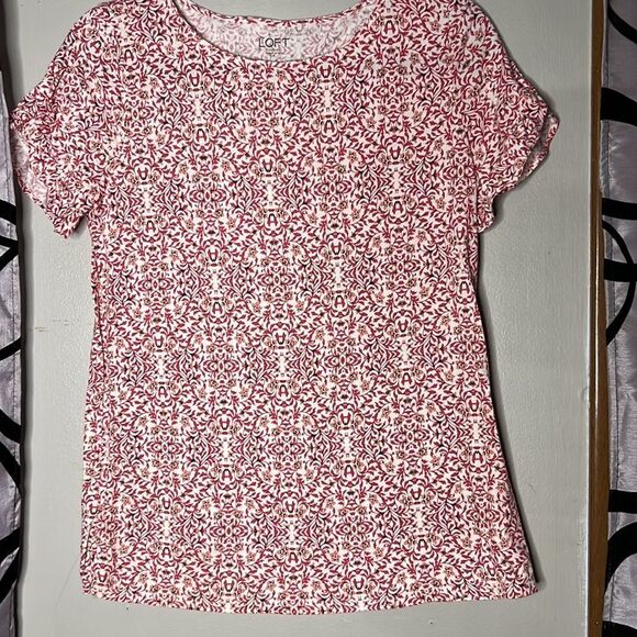 Loft Ruffle Sleeve T Shirt - Picture 6 of 10